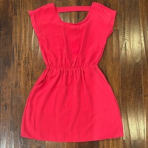 Pink Rose Magenta mini Dress